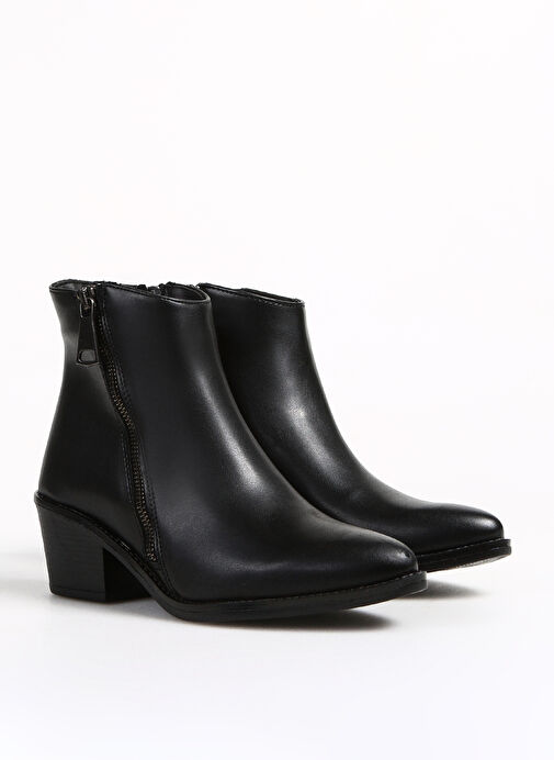 F By Fabrika Siyah Kadın Bot GARVANZA - Görsel 3