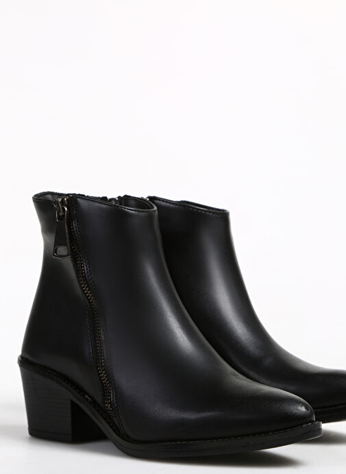 F By Fabrika Siyah Kadın Bot GARVANZA - Görsel 6