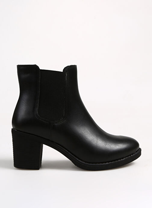 F By Fabrika Siyah Kadın Topuklu Bot LONDRY - Görsel 2