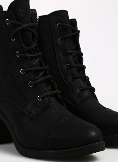 F By Fabrika Siyah Kadın Topuklu Bot MAGNOL - Görsel 6