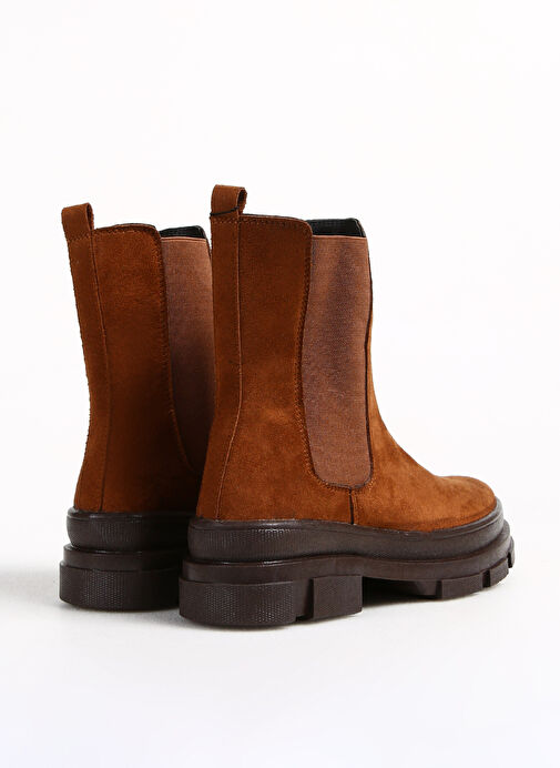 F By Fabrika Tarçın Kadın Süet Bot MARISEL - Görsel 4