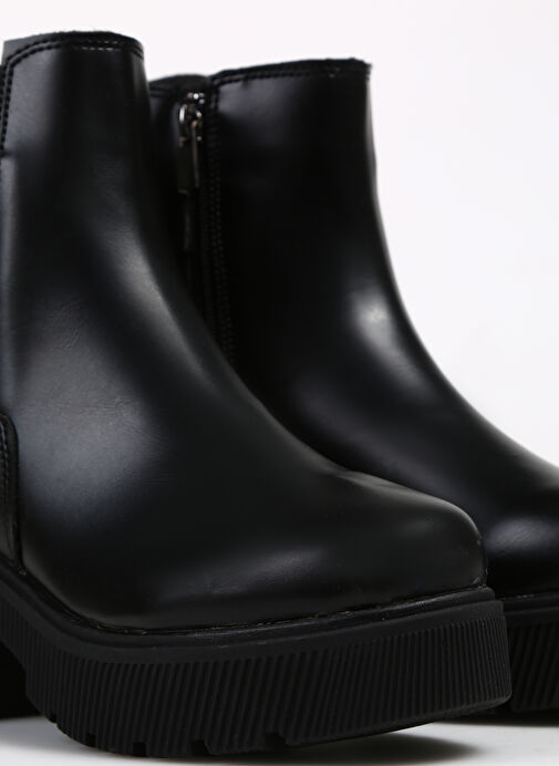 F By Fabrika Siyah Kadın Topuklu Bot MANOEL - Görsel 6