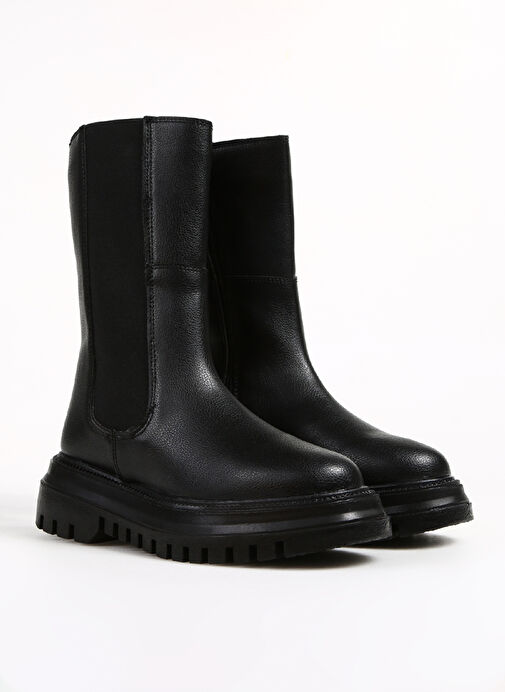 F By Fabrika Siyah Kadın Bot MARIET - Görsel 3