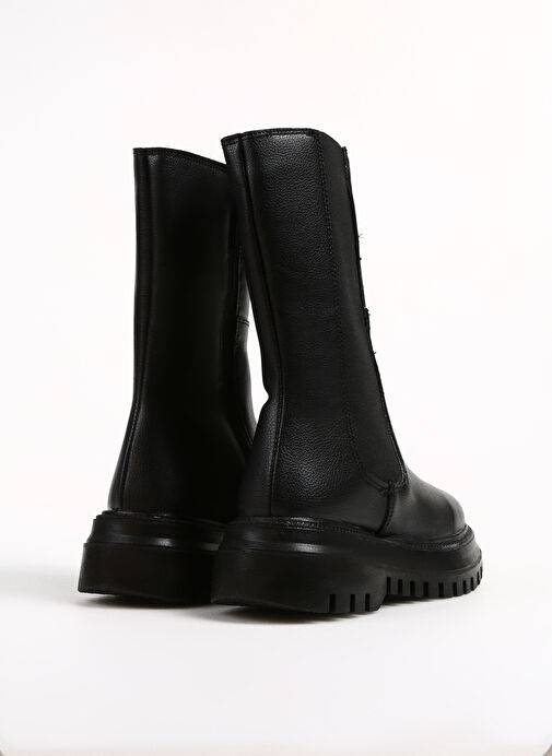 F By Fabrika Siyah Kadın Bot MARIET - Görsel 4