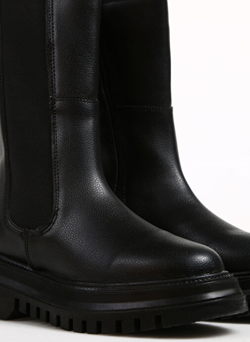 F By Fabrika Siyah Kadın Bot MARIET - Görsel 6