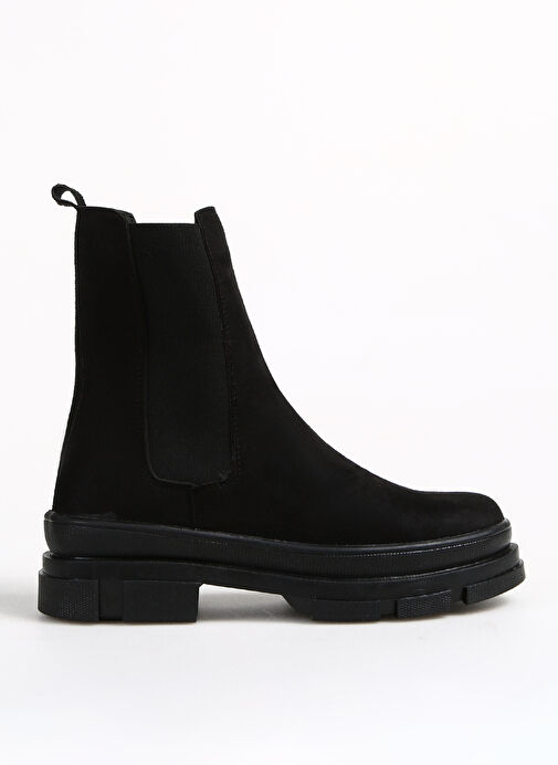 F By Fabrika Siyah Kadın Süet Bot MARISEL - Görsel 2