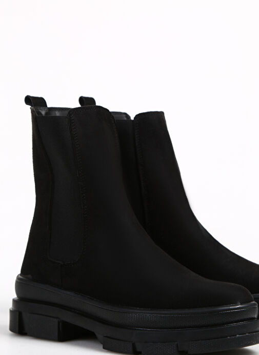 F By Fabrika Siyah Kadın Süet Bot MARISEL - Görsel 6