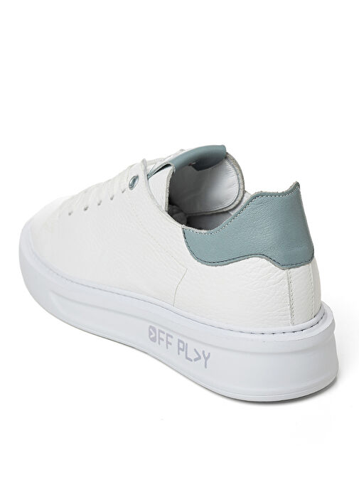 Off Play Beyaz Kadın Deri Sneaker XWFIRENZE1CV02LH81 - Görsel 5