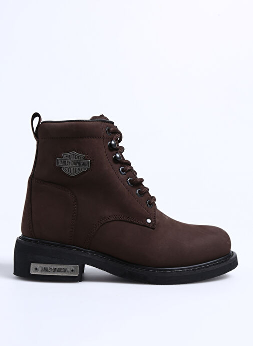 Harley Davidson Koyu Kahve Erkek Nubuk Bot GIBSON - Görsel 2
