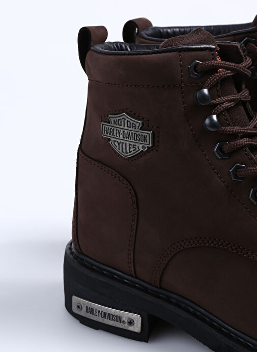 Harley Davidson Koyu Kahve Erkek Nubuk Bot GIBSON - Görsel 6