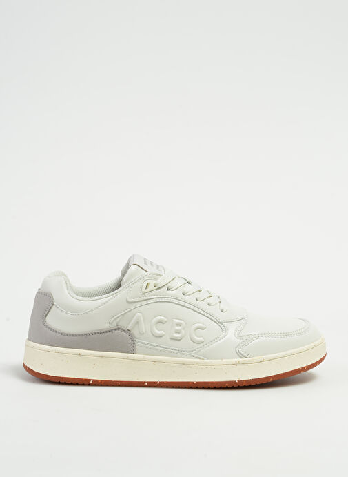 Acbc Beyaz Erkek Deri Sneaker SHACBBL - Görsel 2