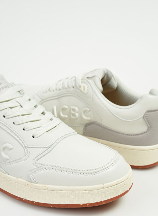 Acbc Beyaz Erkek Deri Sneaker SHACBBL - Görsel 6