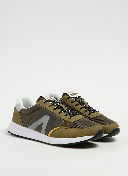Acbc Haki-Beyaz Erkek Sneaker SHACBECW - Görsel 3
