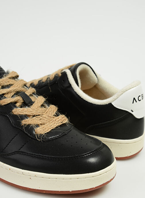 Acbc Siyah Erkek Deri Sneaker SHEG - Görsel 6