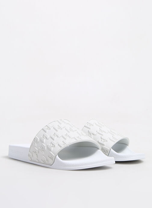 Karl Lagerfeld Beyaz Kadın Terlik KL80903 - Görsel 3