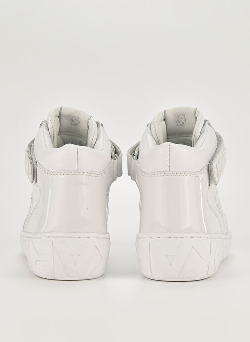 Karl Lagerfeld Beyaz Kadın Deri Sneaker KL61056 - Görsel 5
