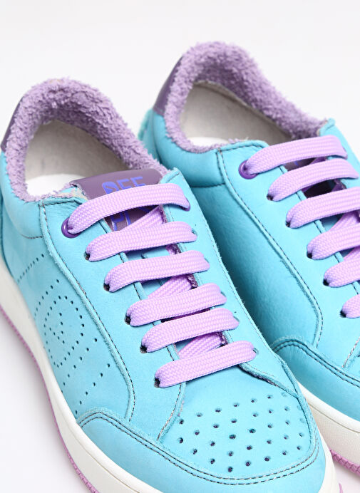 Off Play Mavi Kadın Deri Sneaker COMO1D NB80-12 - Görsel 2