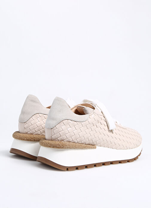 Laura Bellariva Bej Kadın Sneaker 8510B - Görsel 4