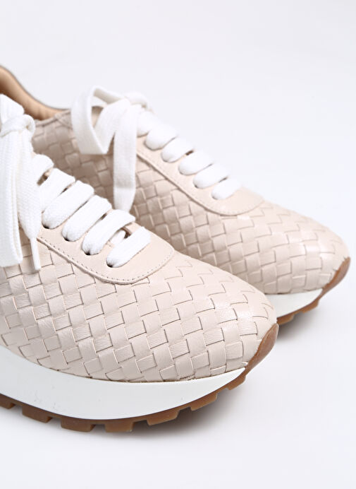 Laura Bellariva Bej Kadın Sneaker 8510B - Görsel 6