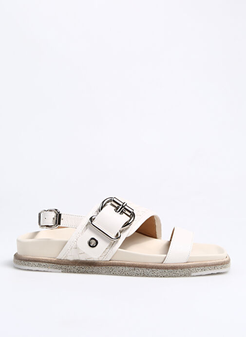 Laura Bellariva Beyaz Kadın Sandalet 8931I - Görsel 2