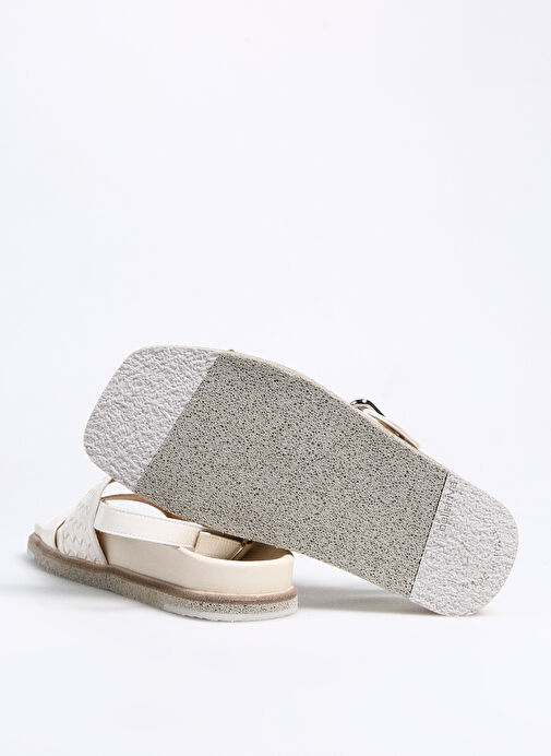 Laura Bellariva Beyaz Kadın Sandalet 8931I - Görsel 5