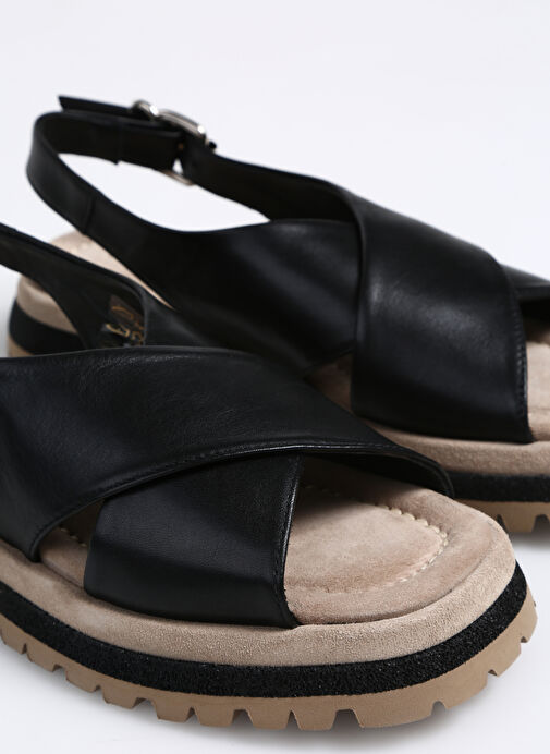 Laura Bellariva Siyah Kadın Sandalet 8941 - Görsel 6