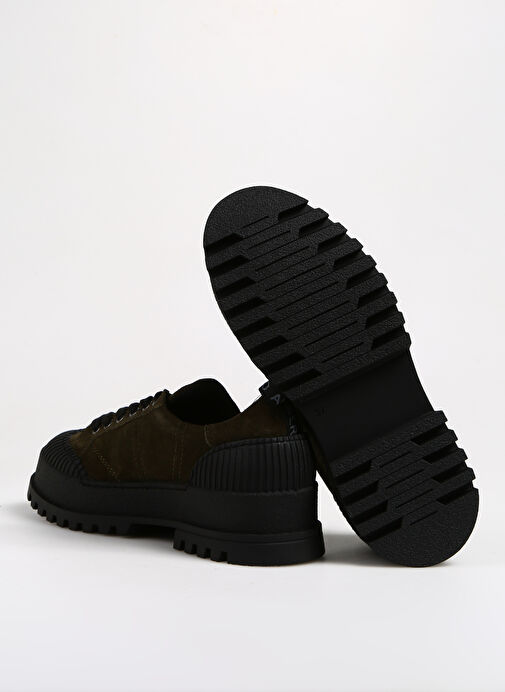 Aeropostale Haki Kadın Deri Sneaker RINALDI - Görsel 5