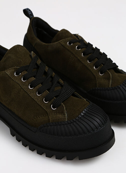 Aeropostale Haki Kadın Deri Sneaker RINALDI - Görsel 6