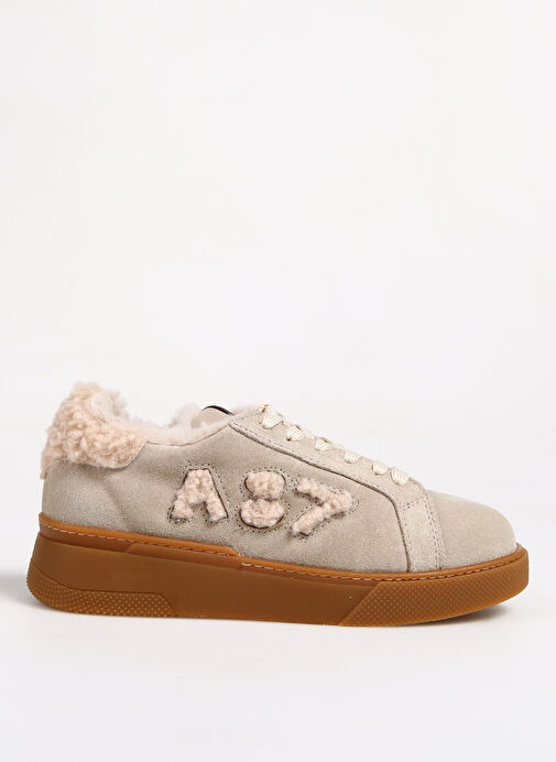 Aeropostale Bej Kadın Deri Sneaker RUE