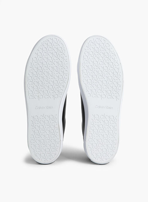 Calvin Klein Siyah Kadın Deri Sneaker HW0HW016810GJ - Görsel 7