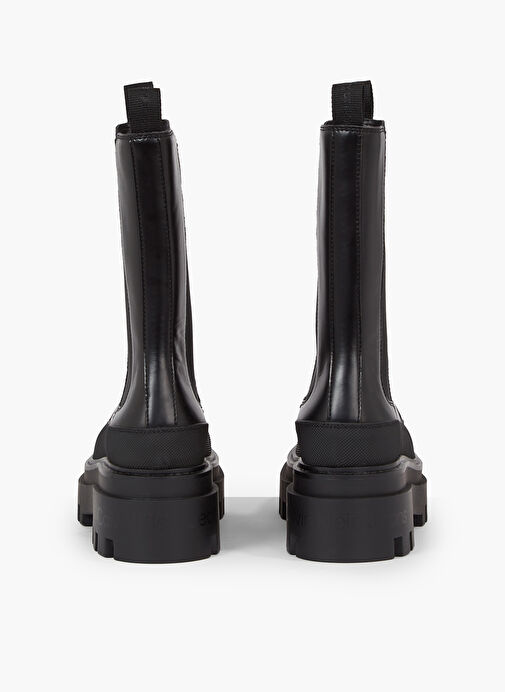 Calvin Klein Siyah Kadın Deri Bot YW0YW011110GT - Görsel 5