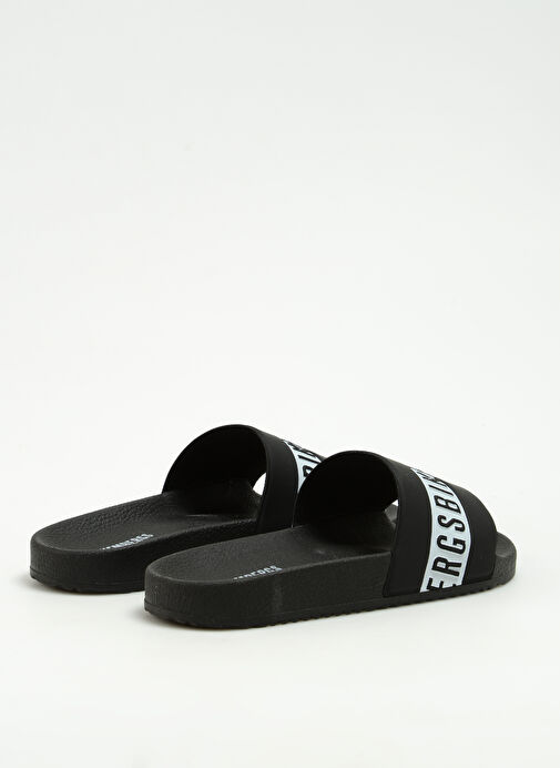 Dirk Bikkembergs Siyah-Beyaz Erkek Plaj Terliği 19117/CP - Görsel 4