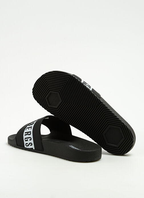 Dirk Bikkembergs Siyah-Beyaz Erkek Plaj Terliği 19117/CP - Görsel 5