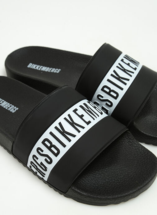 Dirk Bikkembergs Siyah-Beyaz Erkek Plaj Terliği 19117/CP - Görsel 6