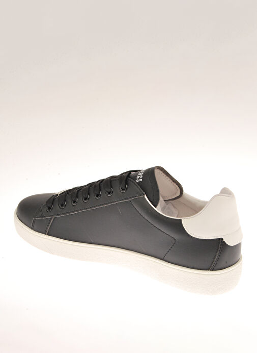 Dirk Bikkembergs Siyah-Beyaz Erkek Deri Sneaker 19133/CP - Görsel 6