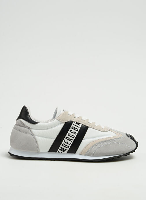 Dirk Bikkembergs Beyaz-Siyah Erkek Deri - Kumaş Sneaker 19139/CP - Görsel 2