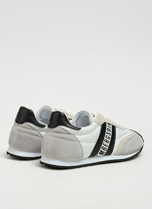 Dirk Bikkembergs Beyaz-Siyah Erkek Deri - Kumaş Sneaker 19139/CP - Görsel 4