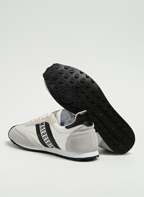 Dirk Bikkembergs Beyaz-Siyah Erkek Deri - Kumaş Sneaker 19139/CP - Görsel 5