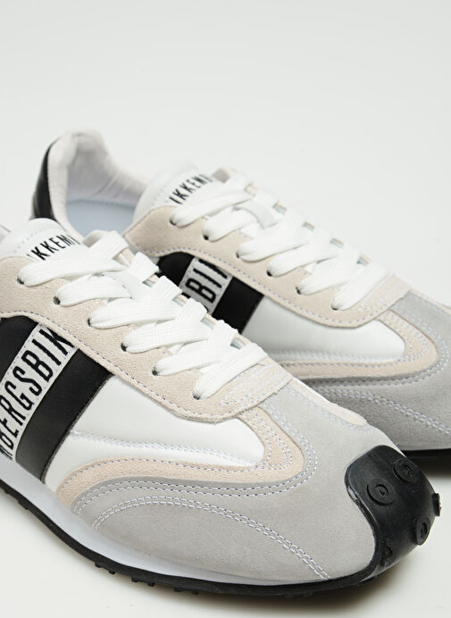 Dirk Bikkembergs Beyaz-Siyah Erkek Deri - Kumaş Sneaker 19139/CP - Görsel 6