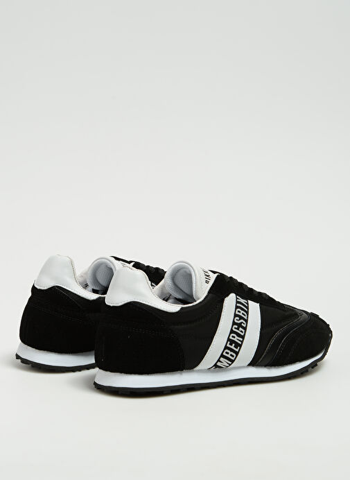 Dirk Bikkembergs Siyah-Beyaz Erkek Deri - Kumaş Sneaker 19139/CP - Görsel 4