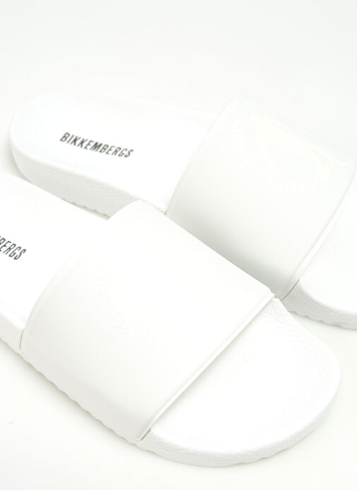 Dirk Bikkembergs Beyaz Erkek Plaj Terliği 19116/CP - Görsel 6