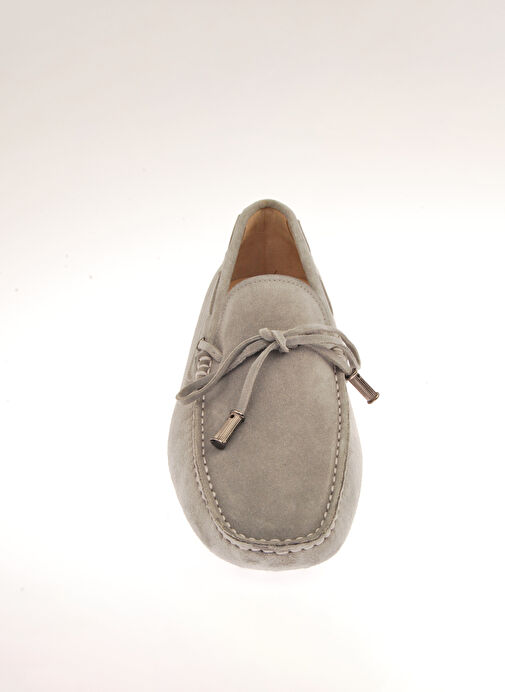 Roberto Cavalli Gri Erkek Süet Günlük Ayakkabı 18756 - Görsel 5