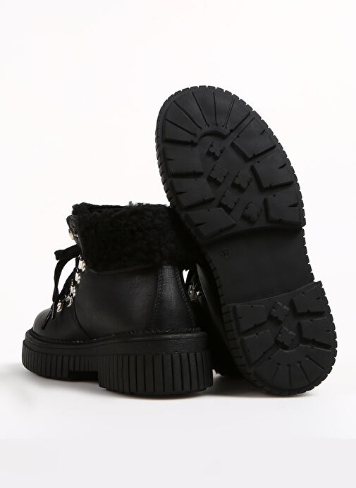 Aeropostale Siyah Kadın Deri Bot REGIO - Görsel 5