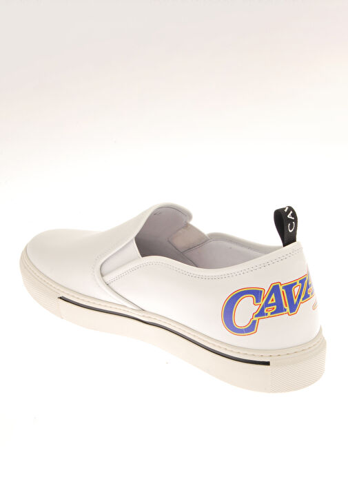 Roberto Cavalli Beyaz Erkek Deri Günlük Ayakkabı 18704 - Görsel 6