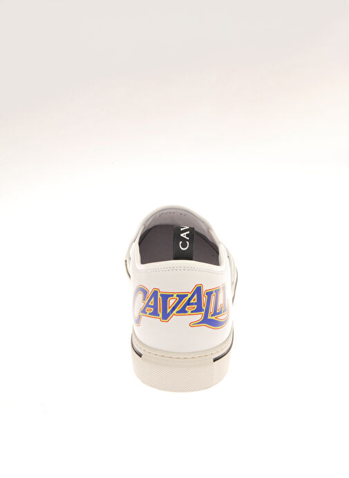 Roberto Cavalli Beyaz Erkek Deri Günlük Ayakkabı 18704 - Görsel 7