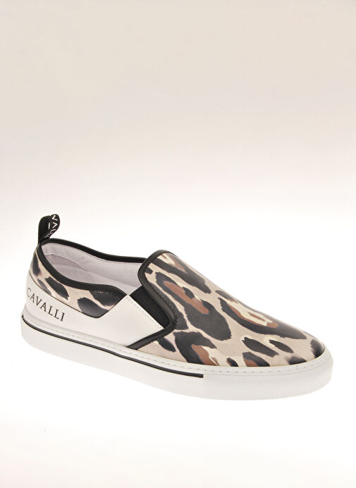 Roberto Cavalli Çok Renkli Erkek Deri Günlük Ayakkabı 18702 - Görsel 4