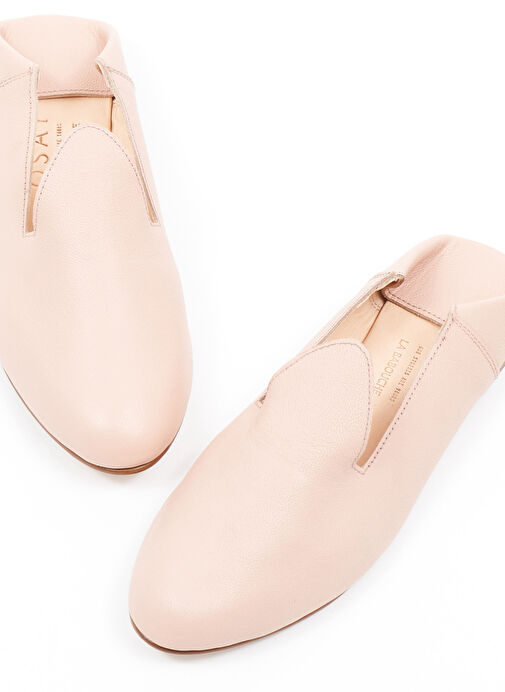 Osay Pembe Kadın Deri Loafer LA PINK SAND - Görsel 4
