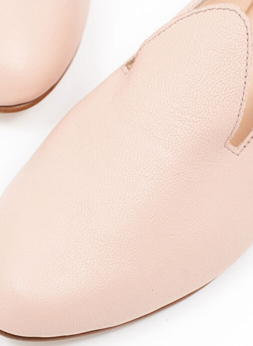 Osay Pembe Kadın Deri Loafer LA PINK SAND - Görsel 5