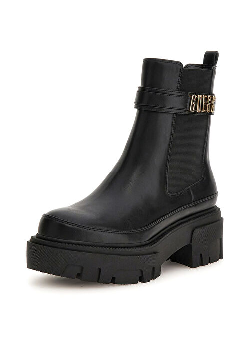 Siyah Kadın Bot FL8YEAELE10 - Görsel 2