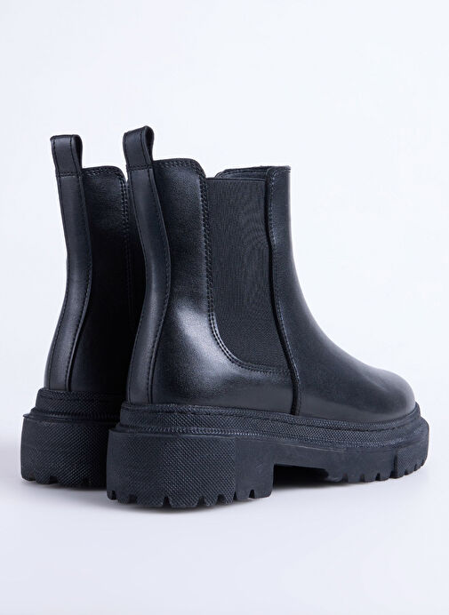 Fabrika Siyah Kadın Bot CASERTA NEW - Görsel 4